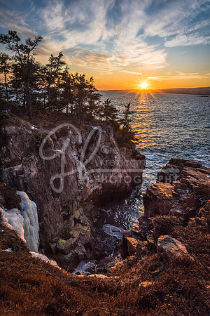 Schoodic Peninsula, Acadia National Park, Winter Harbor Harbor ME