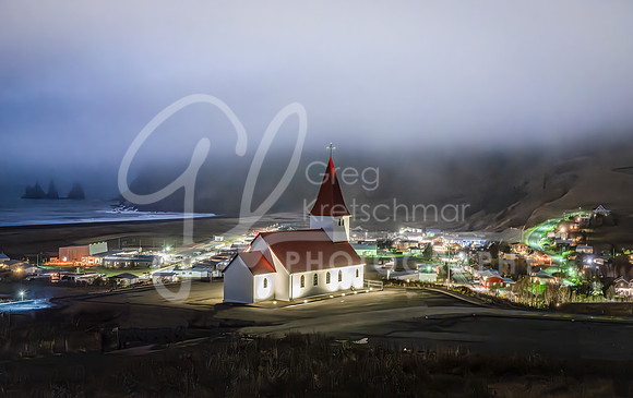 Vik Myrdal Church, Vik Iceland