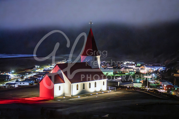 Vik Myrdal Church, Vik Iceland