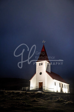 Vik Myrdal Church, Vik Iceland